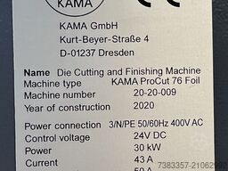 KAMA ProCut 76 Foil