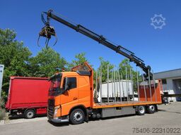 volvo FH 430, Hiab-Kran166DS-4, Funk,Reet, + Anhänger