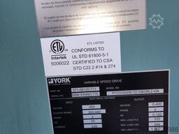 Chiller York Komplettpaket 1chiller und 1Kühlaggregat