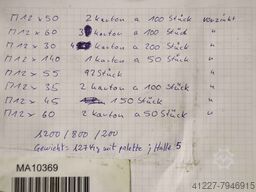 Diverse 8.8 div Größen verzinkt