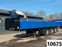 PACTON T3-003 Steinauflieger + Kennis Rollkran