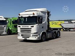 Scania G490 6x2 Hiab 165ZT Holzkran / Swiss-Vehicle