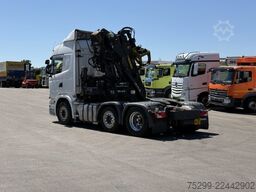 Scania G490 6x2 Hiab 165ZT Holzkran / Swiss-Vehicle