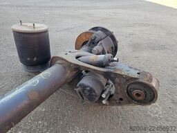 SAF B19-19K / SBK1937-11S/TRAILER AXLE /SINGLE TIRE...