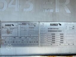 SCHMITZ SCB S3B SKO24, KüHLAUFLIEGER, TK SLXE 400,  LIFTACHSE, FLEISCHBAHNEN