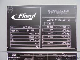 Fliegl TPS 180 Baustoff Plattformanhänger