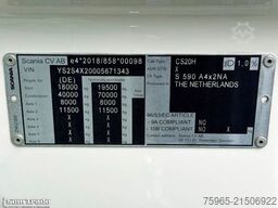SCANIA 590S V8 NGS RETARDER 2x TANKS ONLY 366.000 KM SU