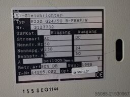  Ladegerät Typ E230 G24/50 B-FBHF/W