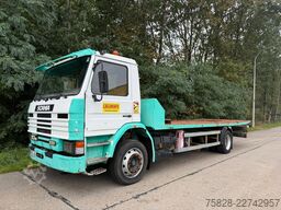 SCANIA 93M  220 / Maschinen- Traktor-Auto Transport