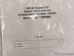Hamamatsu ORCA-flash 4.0 V3 C13440-20CU