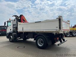 MAN TG-M 18.340 4x2 2-Achs Kipper Kran Palf. PK 130
