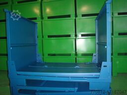 Gitterbox oblachowany składany Gitterbox PlattIert falten