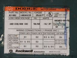 Reliance Electric 213TC  P  P21G1780A