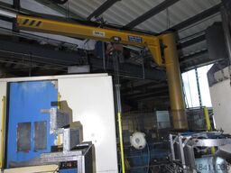 Vetter Kran Drehkran Hallenkran L 3,2m Liftket 500Kg H 4m Kettenzug Dübelplatte