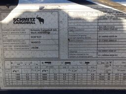 Schmitz Cargobull SCB3ST CoC Documents, TuV Loading Certificate, Dut