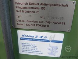 Deckel FP1 Aktiv