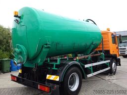 MAN 18-264 6 cil manualpomp,toilet truck vacuum/ press