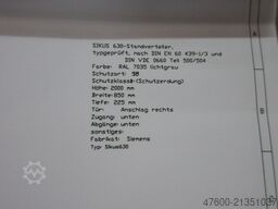 Siemens Hauptverteiler Unterverteiler Sikus 630 Energieverteiler 400V 100A