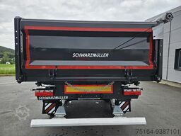 Schwarzmüller Tandem-Kippanhänger bündig, Plane, Zurrringe