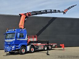 MAN TGS 35.500 8x4-6 / PALFINGER 92 t/m CRANE +JIB