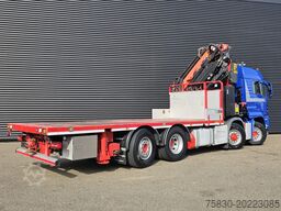 MAN TGS 35.500 8x4-6 / PALFINGER 92 t/m CRANE +JIB
