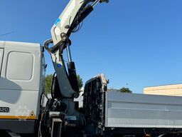 Volvo FH 12- 420 CASSONE+GRU PM 37 BIANCO 6X2