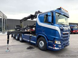 SCANIA R500 8x4*4 Cran / Kran HMF 2620 K5 Tipper / Kipp