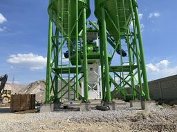 FABO Concrete Batching Plant 110 m3/h Mobile Concrete Batching Plant