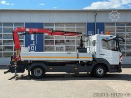 MERCEDES-BENZ ATEGO 818 4x2 Euro 6 Kipper Kran FASSI F65B.0.22