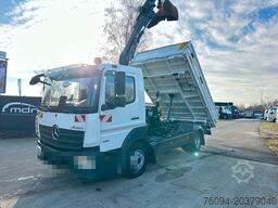 MERCEDES-BENZ Atego 918 4x2 Kipper KRAN Greifer FUNK AHK