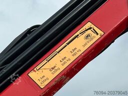 DAF LF 180 Abrollkipper SCHROTTGREIFER KRAN FUNK AHK