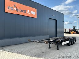 Krone 40FT HIGH CUBE/ BPW +trommelremmen / 75% banden...