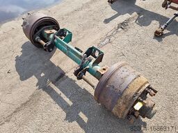 ROR trailer axle | double tires | drum brakes