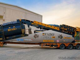 FABO Stationary Concrete Batching Plant 180 m3/h Stationary Concrete Batching Pl