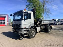 MERCEDES-BENZ Axor 1833 4x4 HAD Dreiseitenkipper mit MGK Kran