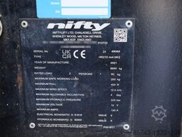 Niftylift HR21D 4x4 MK2 Diesel, 4x4 Drive, 21m Working Heigh
