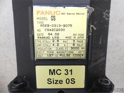 Fanuc A06B-0313-B075 AC Servo Motor SN: C942C2030