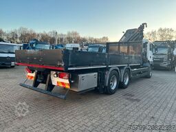 MAN 26.360 TGS Pritsche + HIAB 477 Kran 6x4