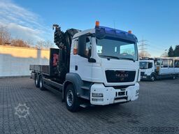 MAN 26.360 TGS Pritsche + HIAB 477 Kran 6x4