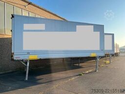  BDF Koffer 7,45 m mit BRANDSCHADEN