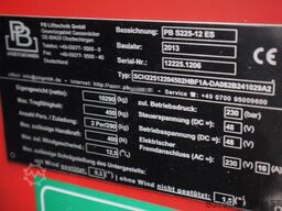 PB Lifttechnik S225-12ES Electric, 4x2 Drive, 22.5m Working Heigh