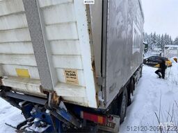 MAN 26.414 chassis med 2 vekselflak – girkasse skiftet