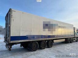 Krone box semi-trailer with Thermo King refrigeration un