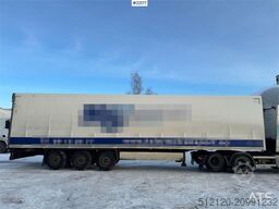 Krone box semi-trailer with Thermo King refrigeration un