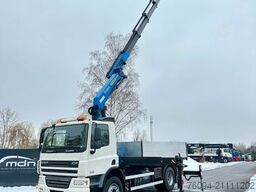 DAF CF 310 Pritsche KRAN 27m FUNK SEILWINDE