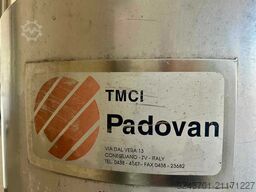 TMCI Padovan Cuve inox avec agitateur