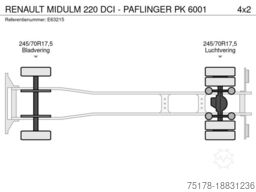 RENAULT MIDULM 220 DCI - PAFLINGER PK 6001
