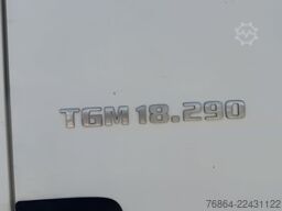 MAN TGM SCHLAFKABINE, 18.290 4X2 LL EURO 5 MIT KRONE KOFFER AUFBAU