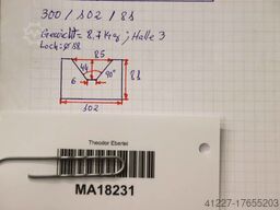 Guss 300/102/H81 mm 90°