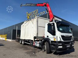 Iveco Stralis 420 + 6X2 + FASSI F 135 - 3X EXT. + REM...